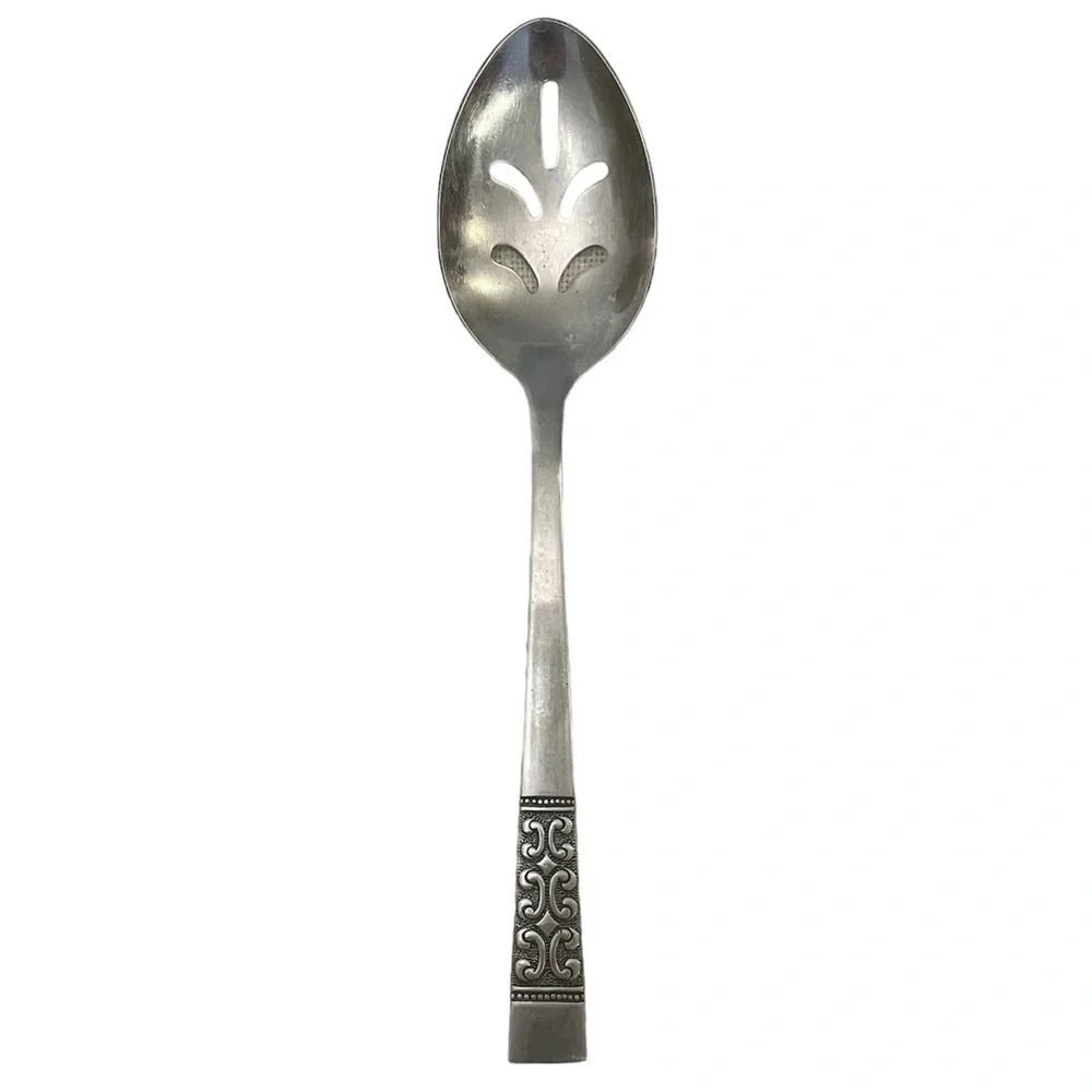 Case Vista (Stainless) by Stanley Roberts Pierced Tablespoon (Serving Spoon)